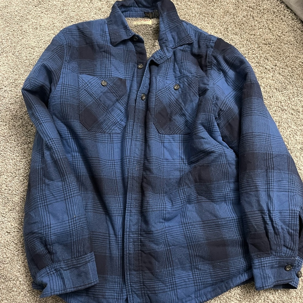 Wrangler Collared jacket, faux fur lining